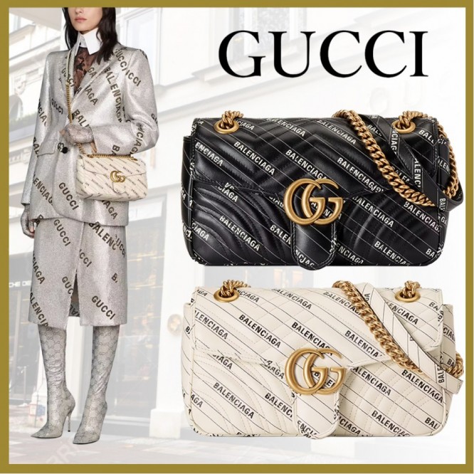 Gucci〔GGマーモント〕ザ ハッカー プロジェクト スモールバッグ443497